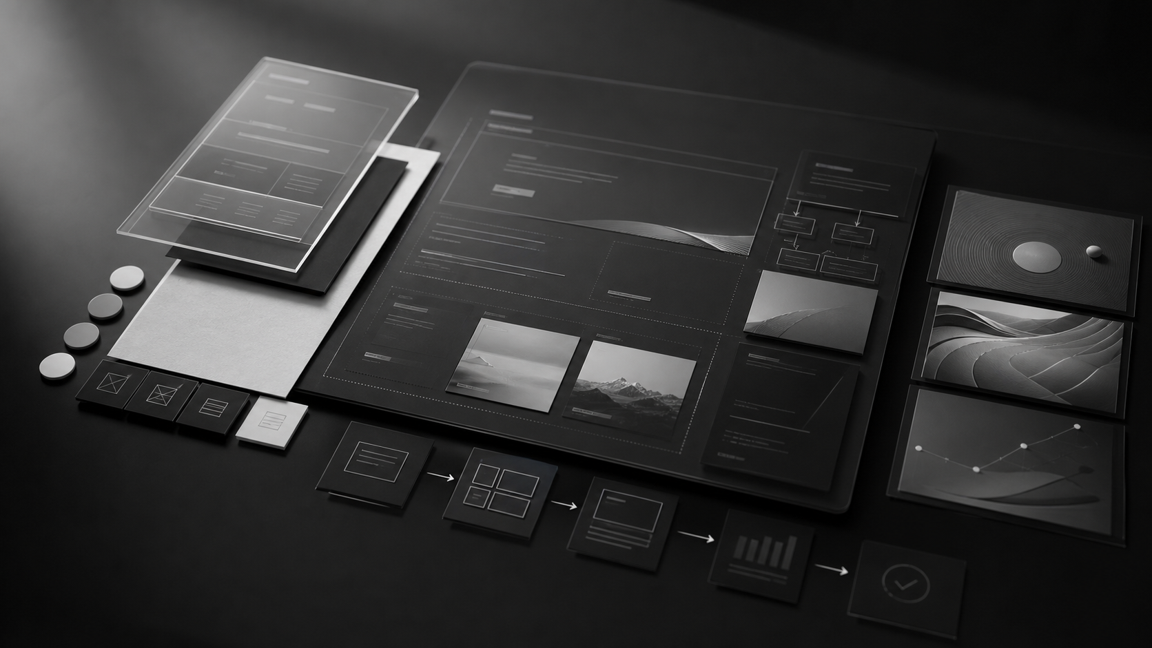 Corporate website design starts with content structure before visual expression