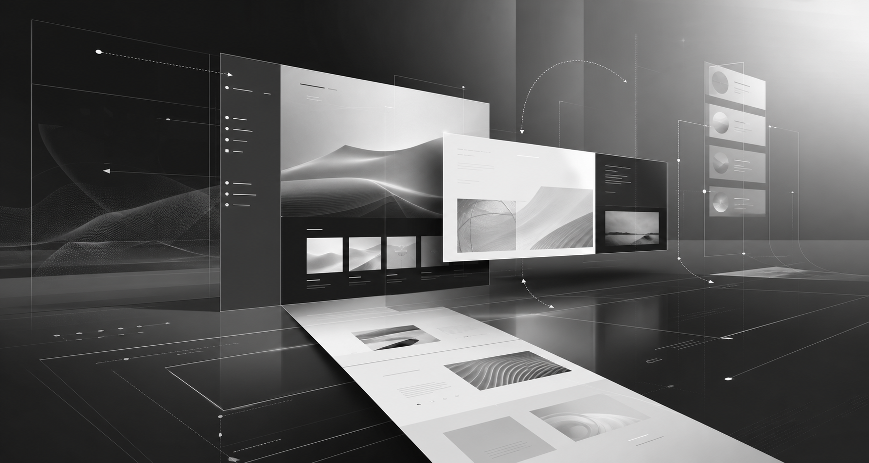 Interactive website design should help people understand the brand step by step