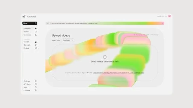 TwelveLabs 用空间化图形表达视频理解能力