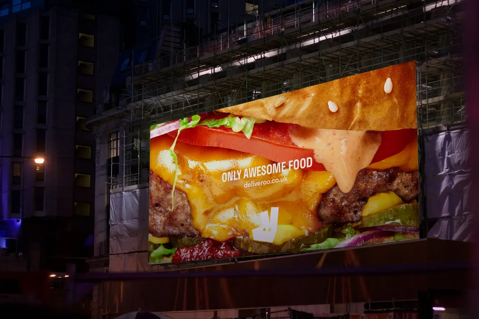 Deliveroo 户外品牌传播