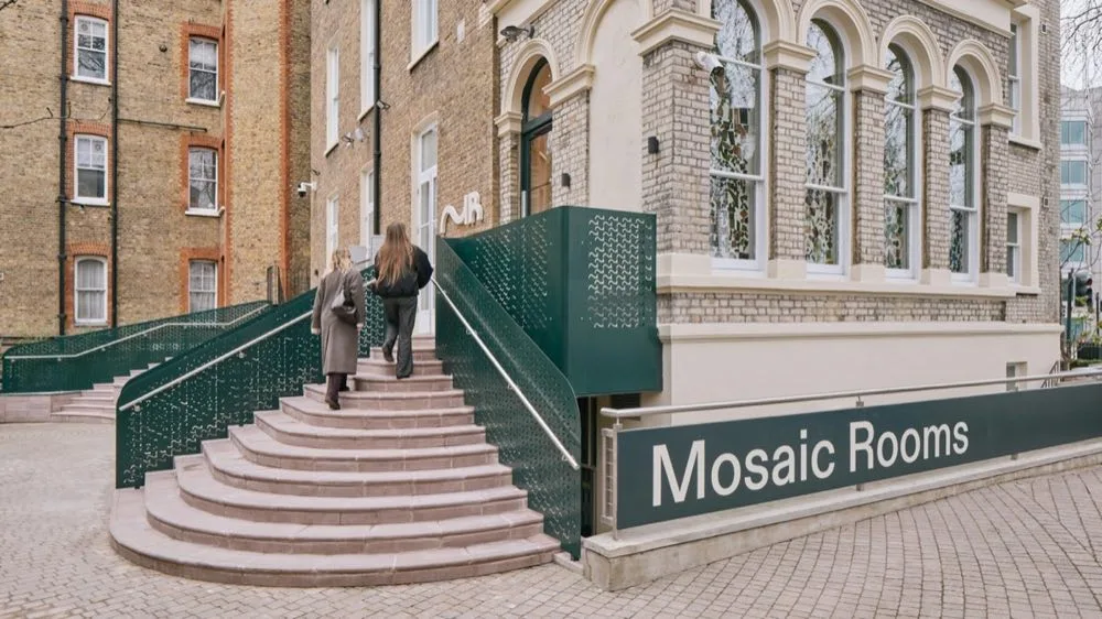 Pentagram — Mosaic Rooms 品牌设计案例图 5