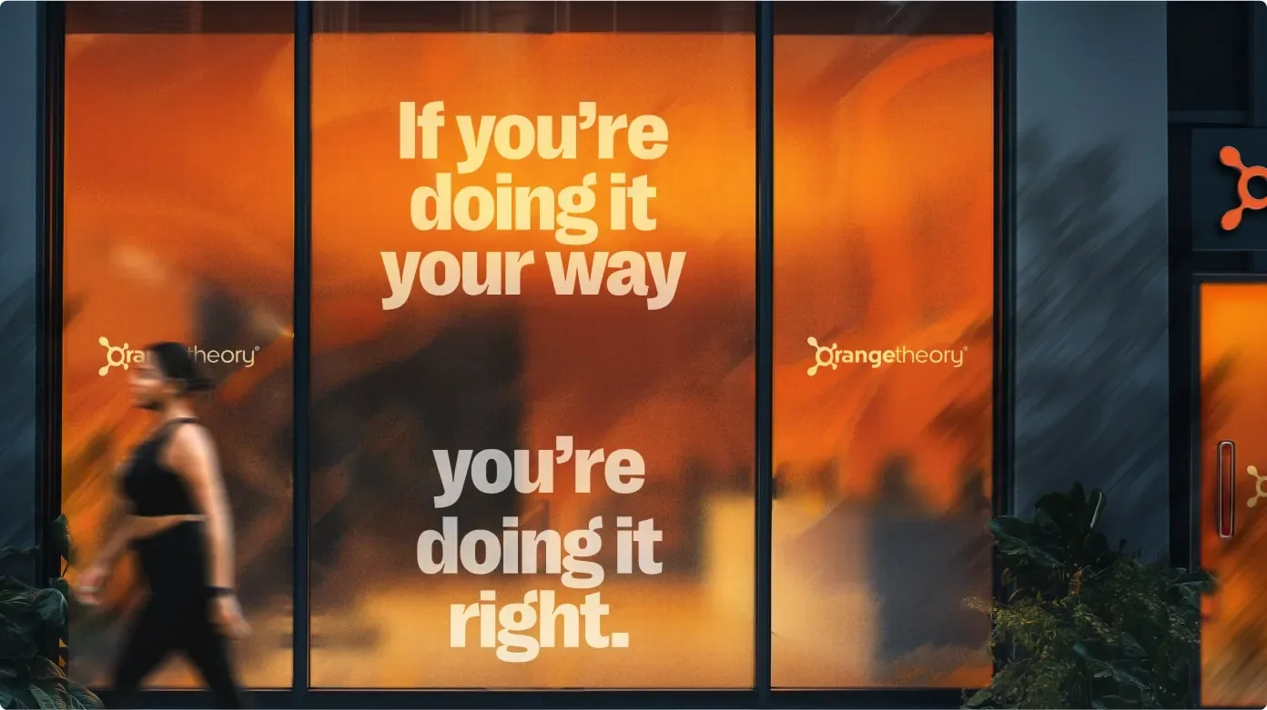 Orangetheory 训练场景品牌表达