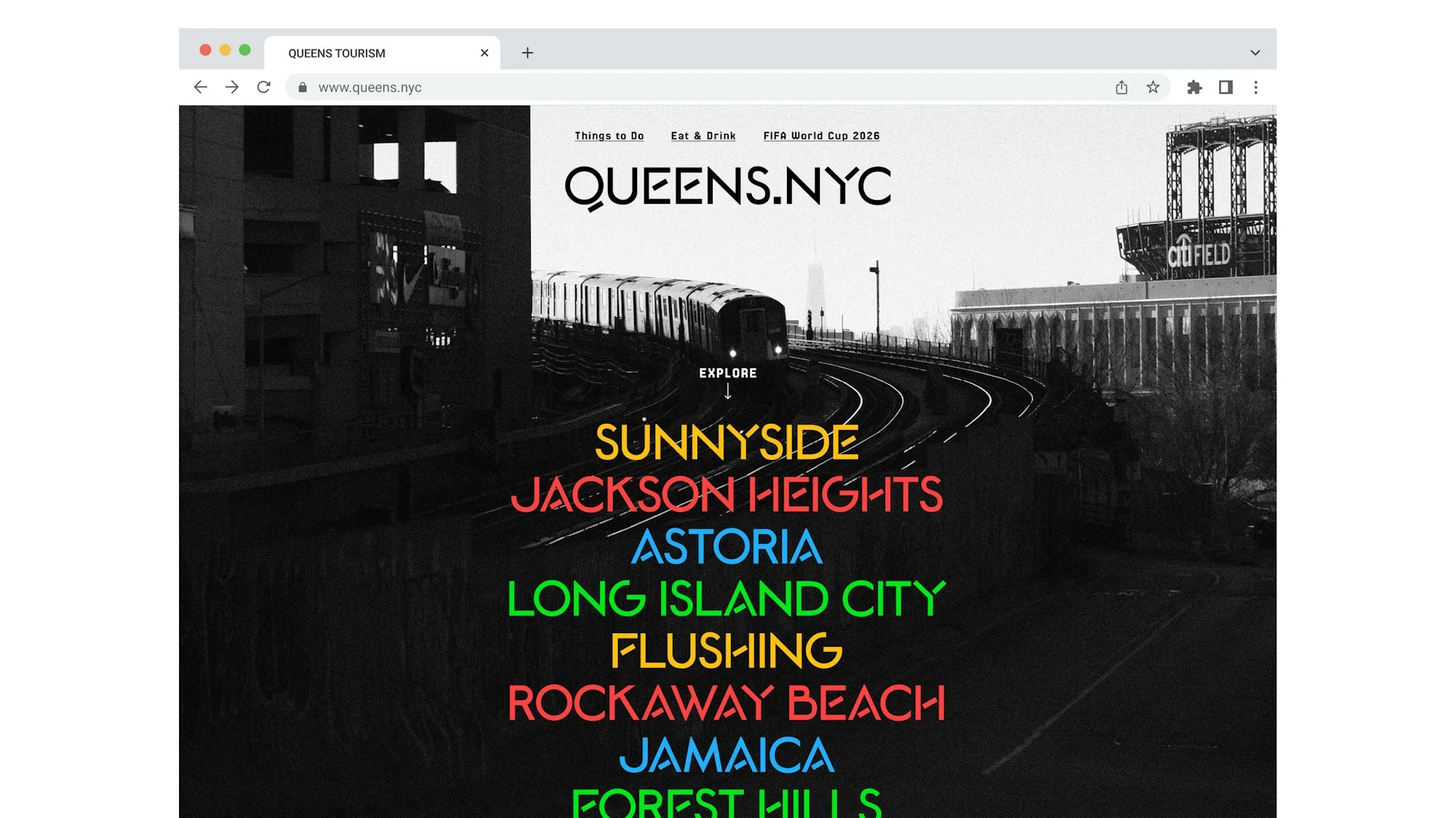 Pentagram — Queens Tourism Council 案例图 2