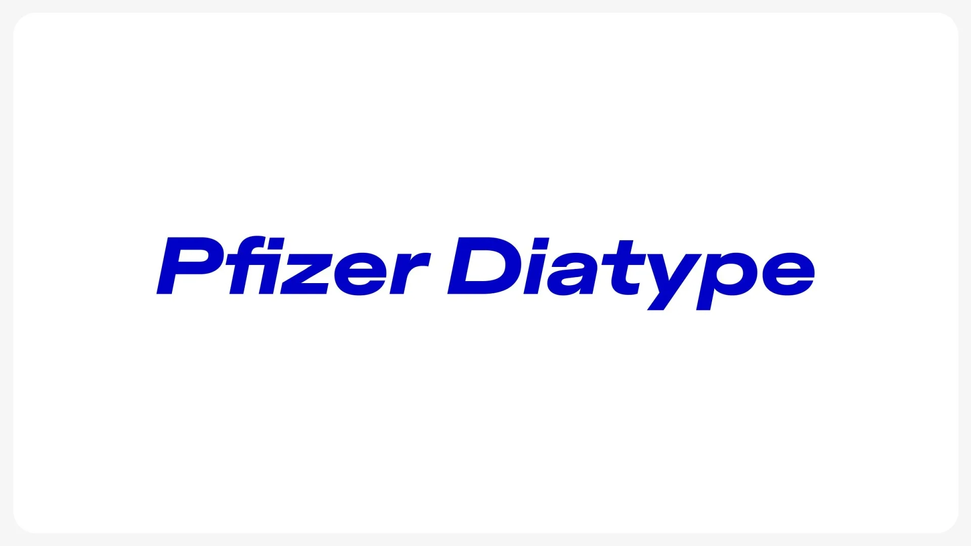 Pfizer 品牌系统 品牌案例视觉 6