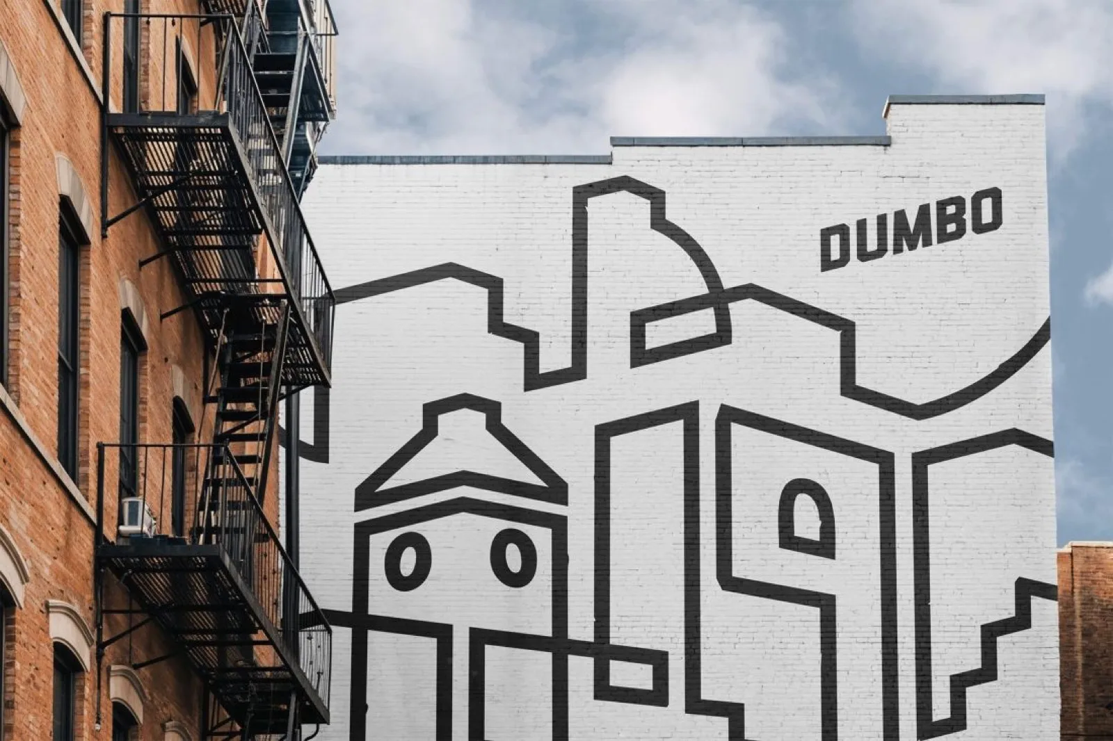 DUMBO 工业街区壁画视觉