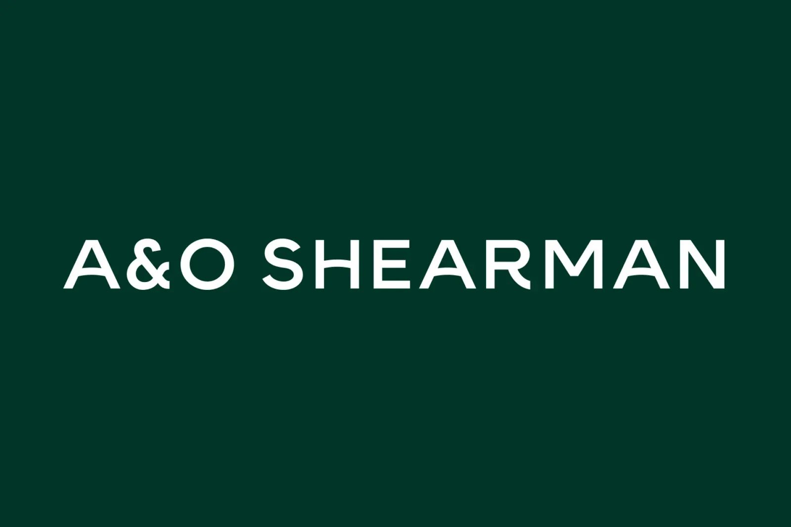 A&O Shearman 品牌设计案例展示图 1