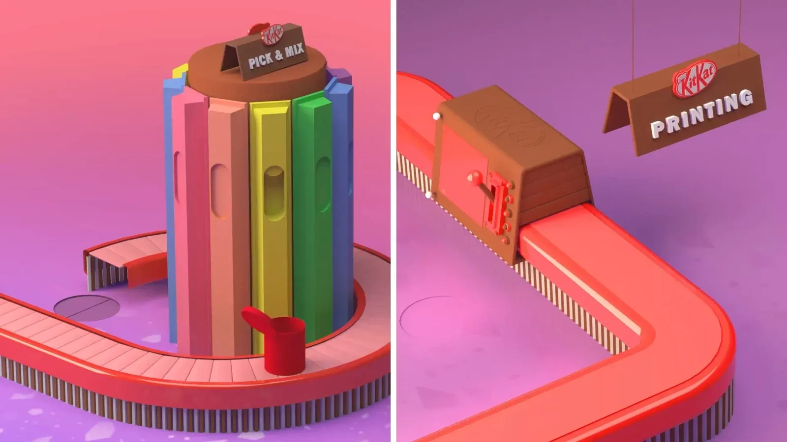 Landor KitKat Chocolatory 案例项目视觉展示图6