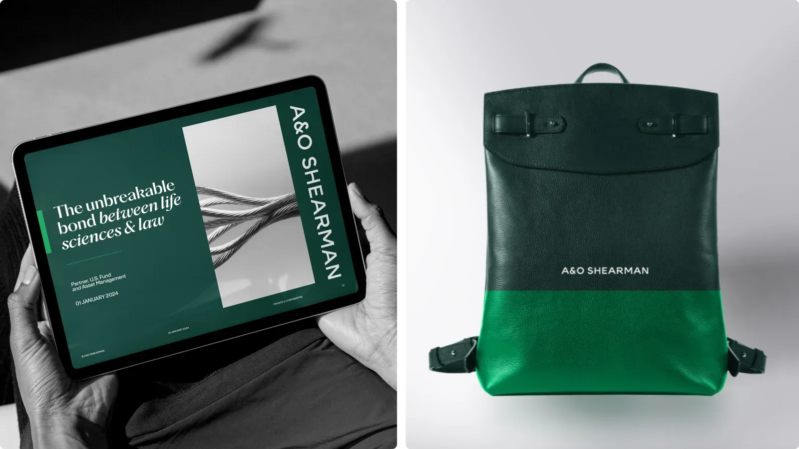 A&O Shearman 品牌设计案例展示图 7