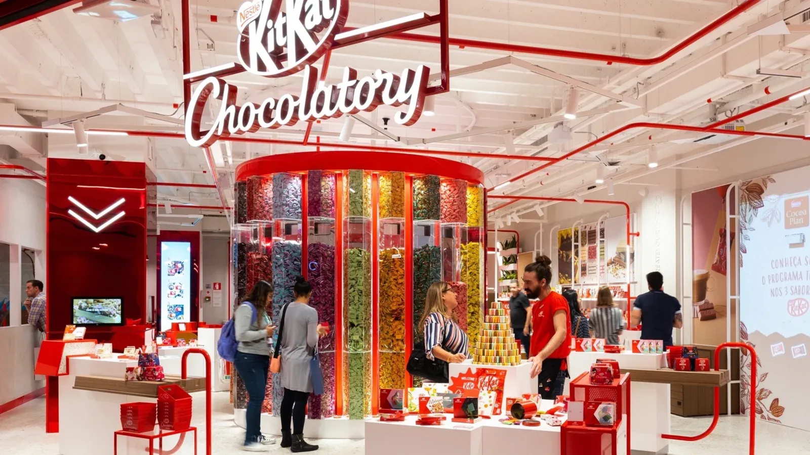 Landor KitKat Chocolatory 案例项目视觉展示图1