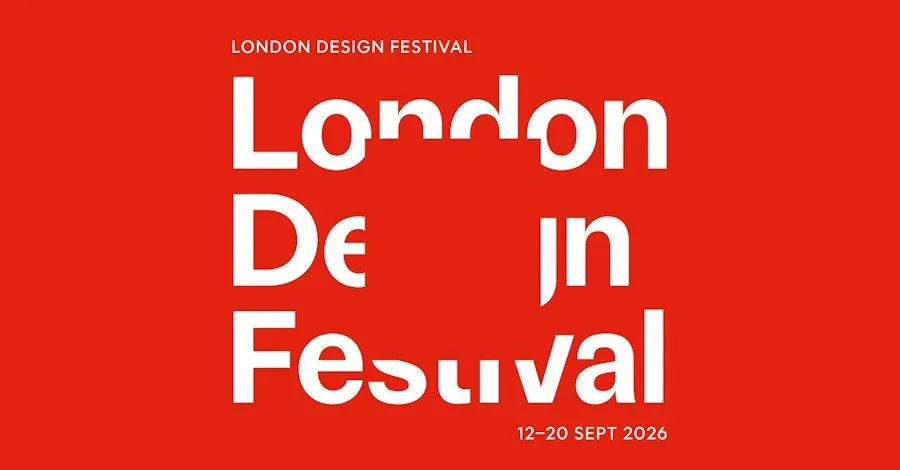 London Design Festival 2026红底白字主海报