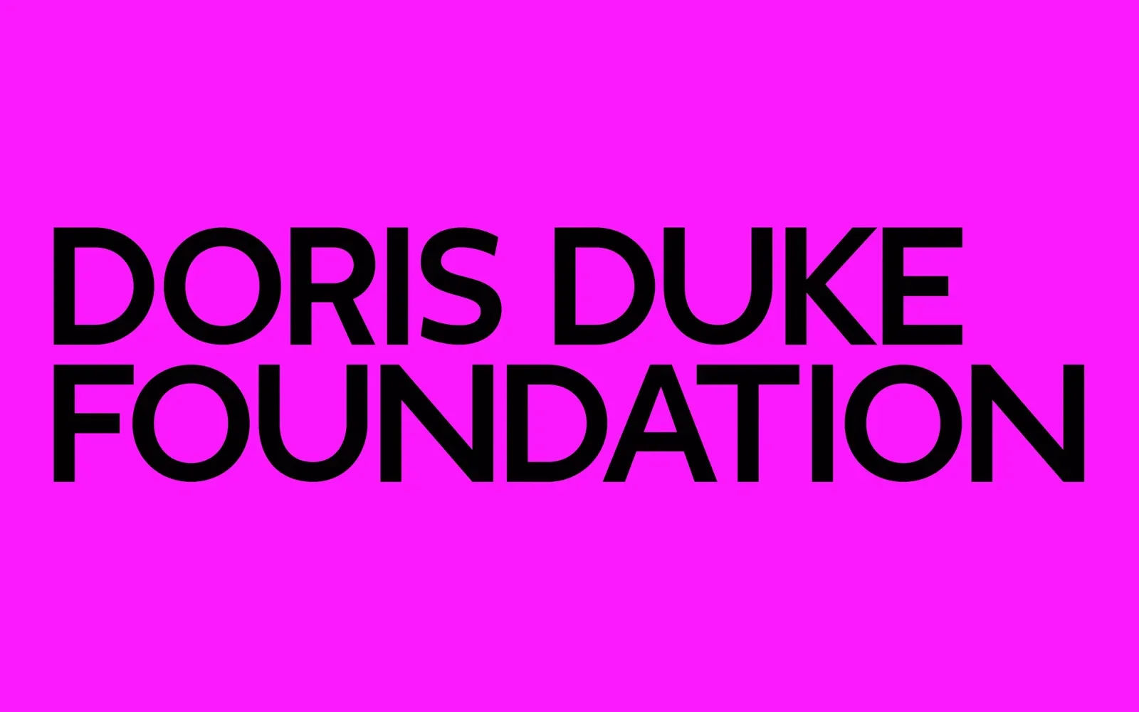 让创意劳动被看见：Doris Duke Artist Awards 2026传播设计