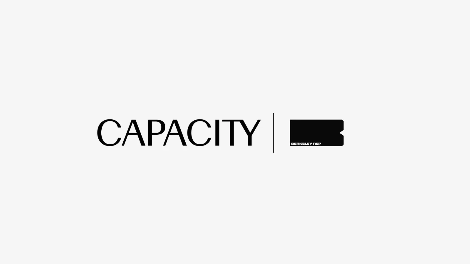 白底的Capacity标识与品牌文字组合