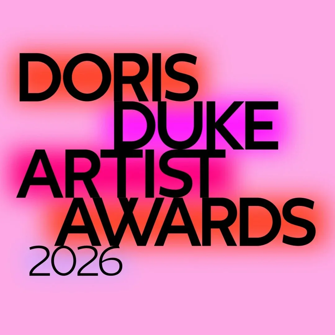 Doris Duke Artist Awards 2026奖项名称主视觉