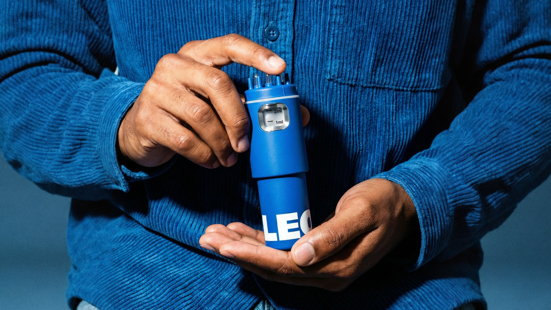 Creative Spark’s bold, no nonsense identity for hair loss brand Leo
