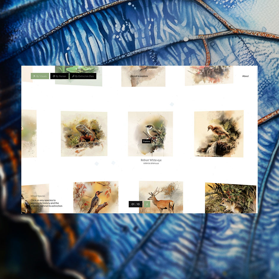 100 Lost Species