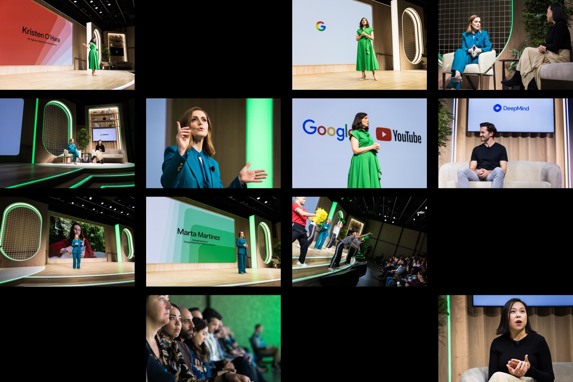 Inside Human After All’s event identity for Google NewFront 2026
