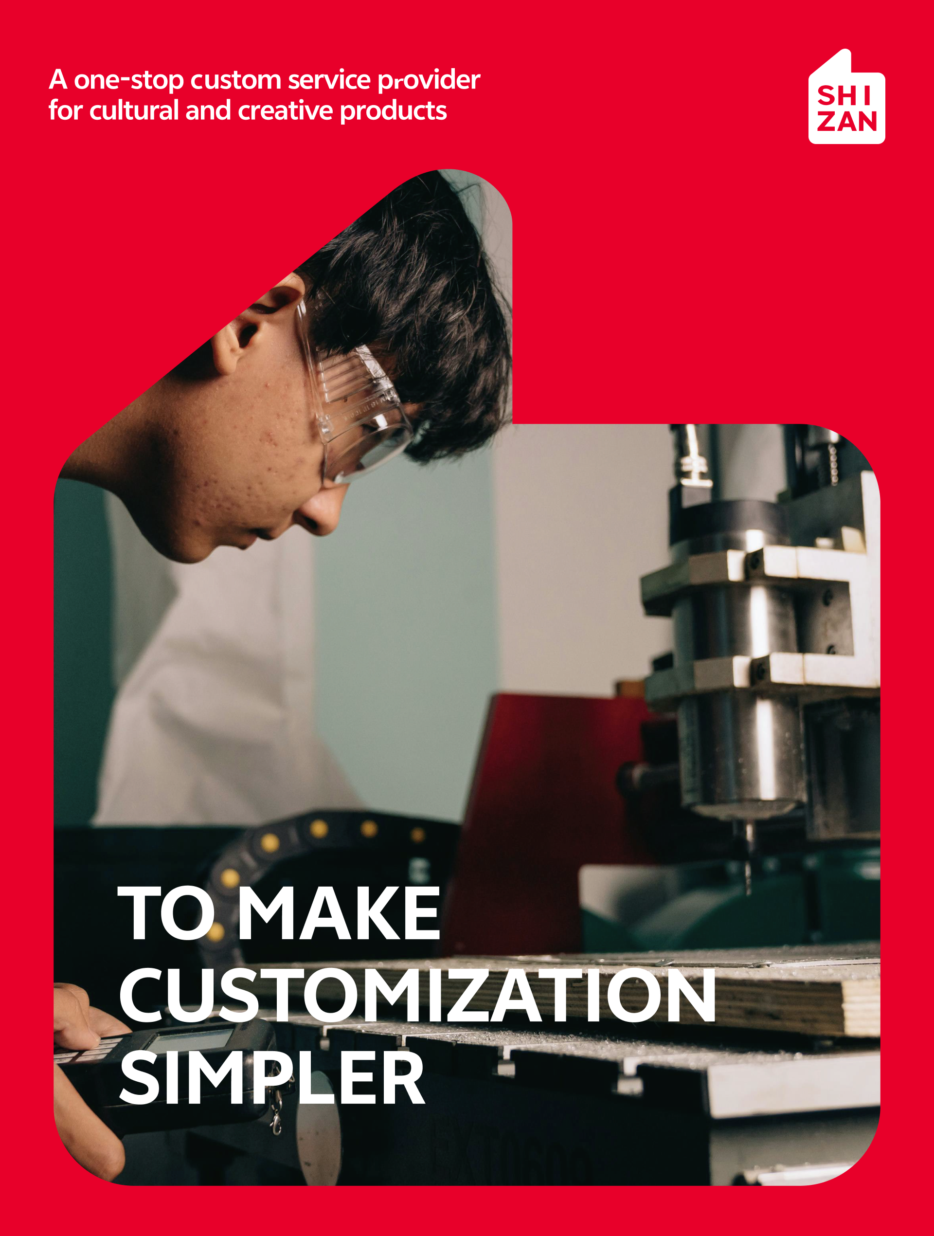 SHIZAN brand guideline and key visual application