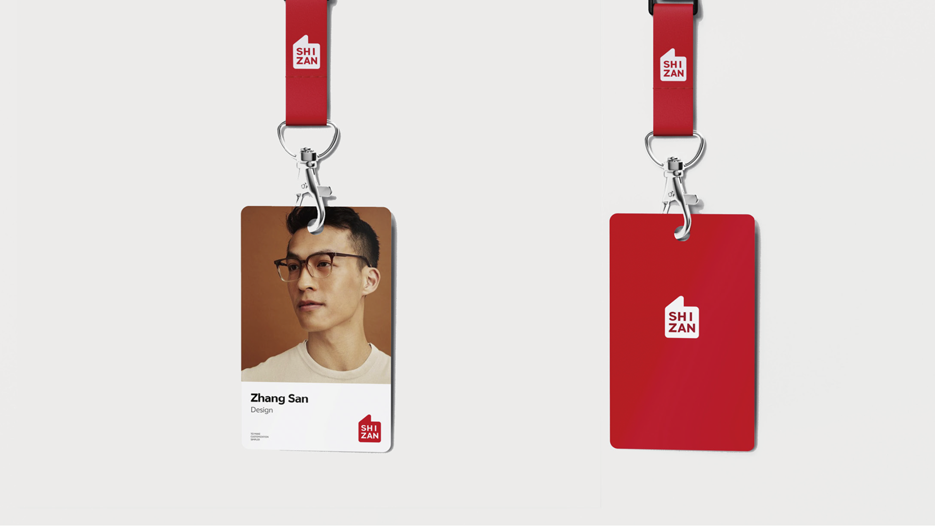 SHIZAN building signage badge and apparel applications